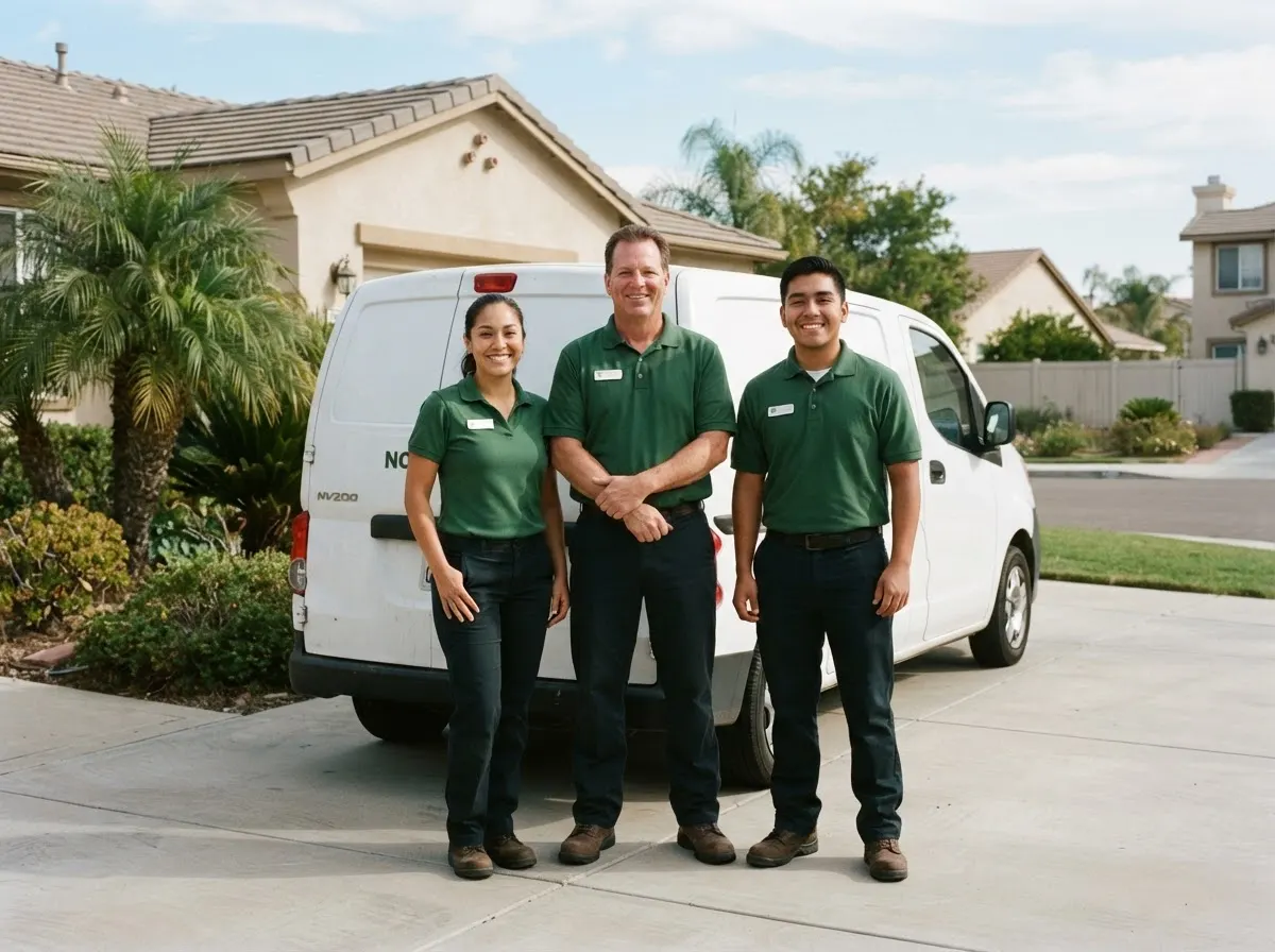 The SafeHome Pest Services team, pest control sevice in Riverside, CA